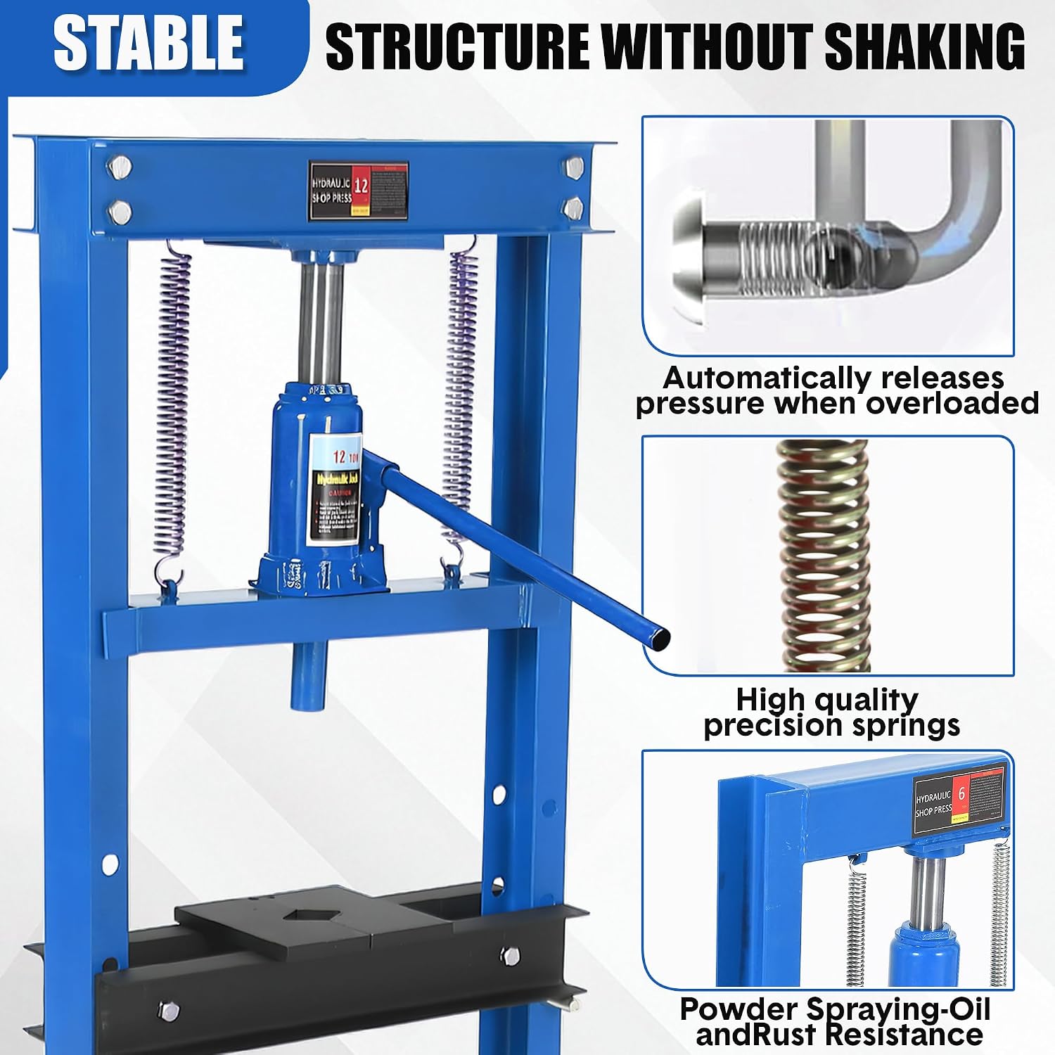 Tacleekii 6T Hydraulic Press H - огляд і ціна Car Frame Straightening