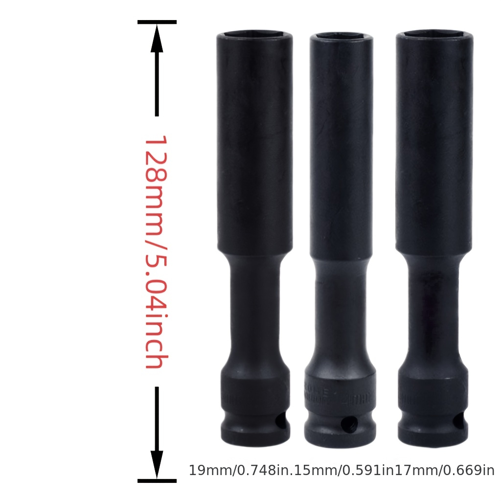 1/3pcs 1/2 Inch Extended Thin- - огляд і ціна Pneumatic Impact Wrench