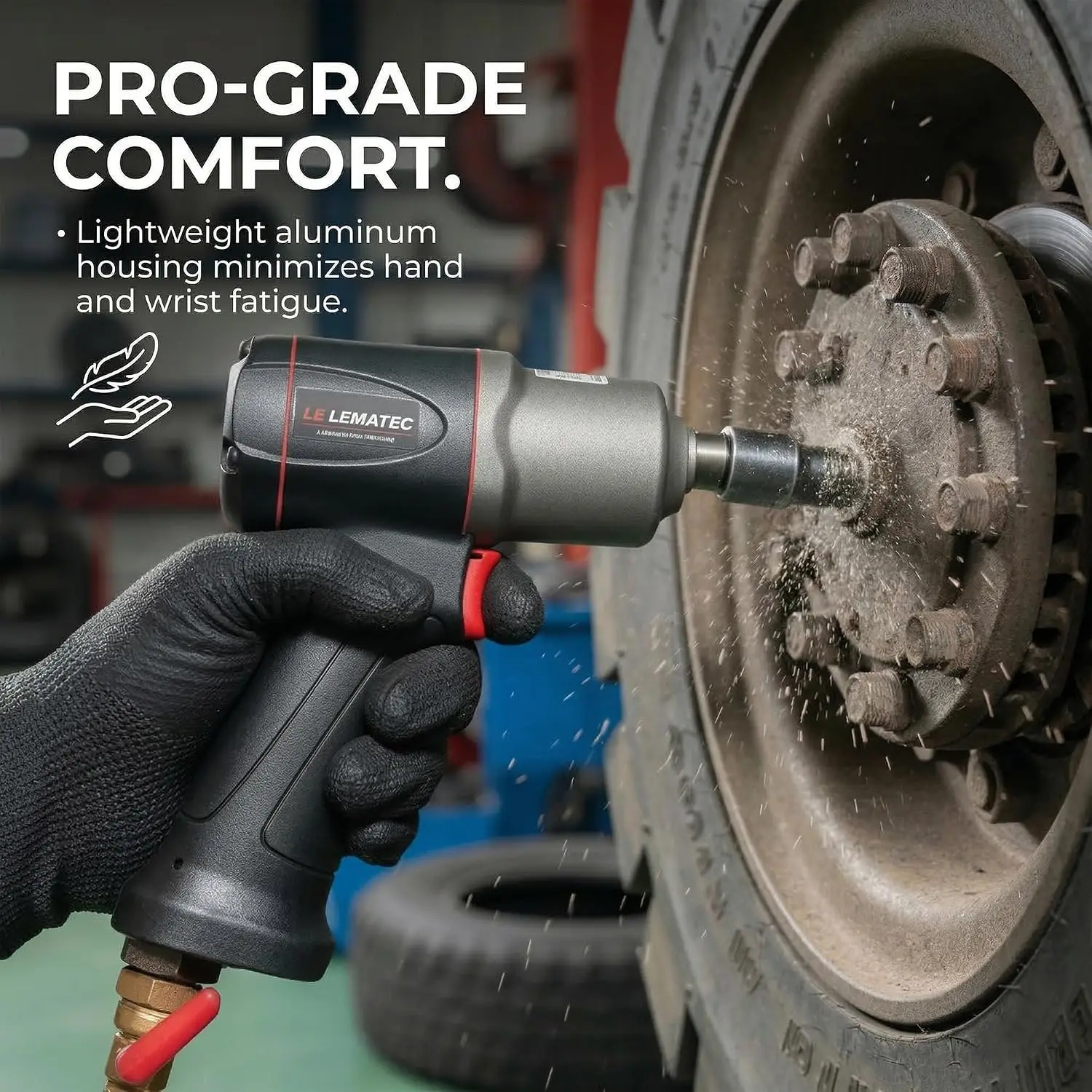 1/2 Inch Air Impact Wrench 100 - огляд і ціна Pneumatic Impact Wrench